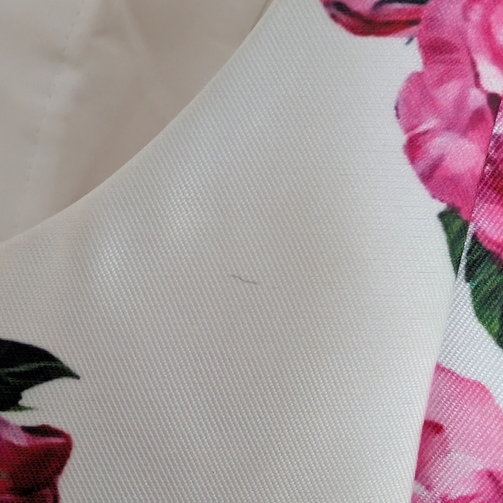 Camille La Vie Boutique Floral Sleeveless Dress with Pink Roses - Picture 8 of 10